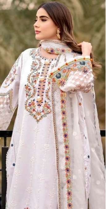 D NO 502 Semi Stitched by Anamsa